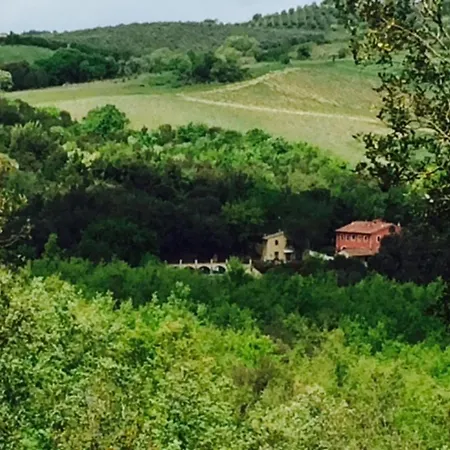 2bed-restored Farmhouse-san Gimignano-pool Apartmán *